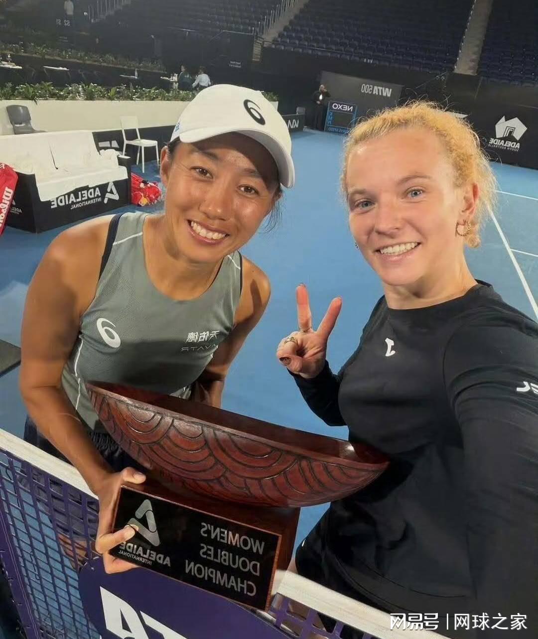 开云-中国网球连续两周有冠军入账！张帅女双决赛上演横扫携冠出征澳网