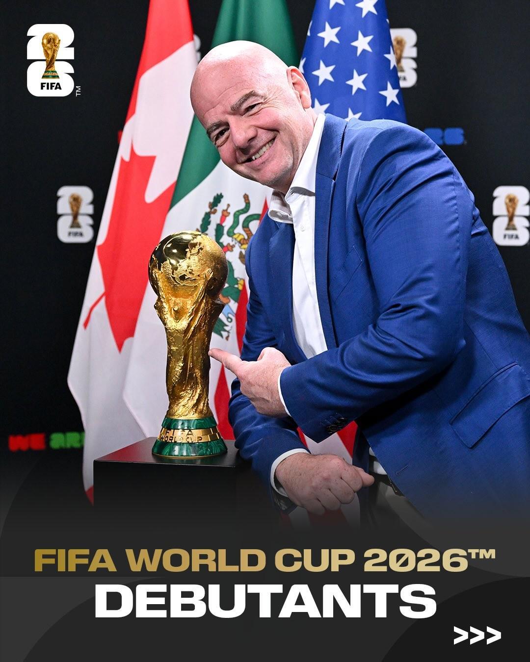 开云-因凡蒂诺：这是最具包容性的一届世界杯，祝贺首次参赛的球队